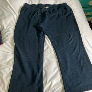 EUC Danskin wide length sweats with drawstring and pockets